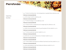 Tablet Screenshot of pierrefondes.com